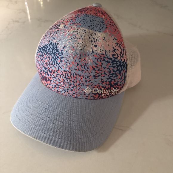 Hat Attack Accessories - womens‎ columbia hat pink blue OS mesh